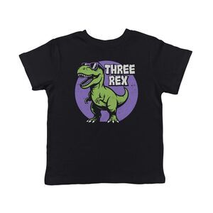 Toddler Funny T Shirts Three Rex Sarcastic Birthday Tee For Young Kids